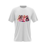 Fashion, accesorii si bijuterii - Barbati - Imbracaminte - Tricouri si bluze barbati - Tricou barbati Blackpink K Pop Album As If It's Your Last, alb, marime 2XL - Infinity.ro