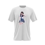 Fashion, accesorii si bijuterii - Barbati - Imbracaminte - Tricouri si bluze barbati - Tricou barbati Blackpink Lisa Kpop, alb, marime 2XL - Infinity.ro