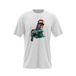 Fashion, accesorii si bijuterii - Barbati - Imbracaminte - Tricouri si bluze barbati - Tricou barbati Blaze Skin Fortnite Epic Pistol, alb, marime 2XL - Infinity.ro