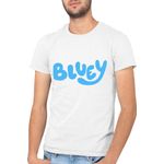 Fashion, accesorii si bijuterii - Barbati - Imbracaminte - Tricouri si bluze barbati - Tricou barbati Bluey Logo TV Show Adventure Studio Simple Pets, alb, marime 2XL - Infinity.ro