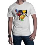 Fashion, accesorii si bijuterii - Barbati - Imbracaminte - Tricouri si bluze barbati - Tricou barbati Brawl Stars Shelly Fighter Zombies Green Wolverine, alb, marime 2XL - Infinity.ro