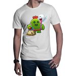 Fashion, accesorii si bijuterii - Barbati - Imbracaminte - Tricouri si bluze barbati - Tricou barbati Brawl Stars Shooter Arena Hero Mario Ghost Plants, alb, marime 2XL - Infinity.ro