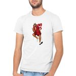 Fashion, accesorii si bijuterii - Barbati - Imbracaminte - Tricouri si bluze barbati - Tricou barbati Bruno Mars Peter Gene Hernandez American Singer, alb, marime 2XL - Infinity.ro