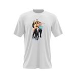Fashion, accesorii si bijuterii - Barbati - Imbracaminte - Tricouri si bluze barbati - Tricou barbati BTS All Gang Bangtan Boys, alb, marime 2XL - Infinity.ro