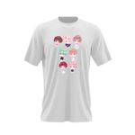 Fashion, accesorii si bijuterii - Barbati - Imbracaminte - Tricouri si bluze barbati - Tricou barbati BTS Kpop Anime Chibi Manga, alb, marime 3XL - Infinity.ro