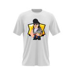 Fashion, accesorii si bijuterii - Barbati - Imbracaminte - Tricouri si bluze barbati - Tricou barbati Bull Brawl Stars Fortnite, alb, marime 2XL - Infinity.ro