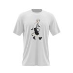 Fashion, accesorii si bijuterii - Barbati - Imbracaminte - Tricouri si bluze barbati - Tricou barbati Bungo Stray Dogs Atsushi Nakajima Dance, alb, marime 2XL - Infinity.ro