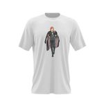 Fashion, accesorii si bijuterii - Barbati - Imbracaminte - Tricouri si bluze barbati - Tricou barbati Bungo Stray Dogs Chuuya Nakahara Anime, alb, marime 2XL - Infinity.ro