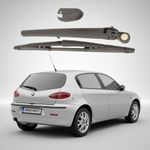 Auto si Moto - Intretinere auto - Stergatoare - Brat si Lamela Stergator Spate Alfa Romeo 147 937 (2001-2010) - 370mm, Mammooth RAW373 - Infinity.ro