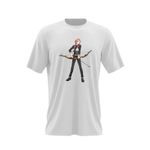 Fashion, accesorii si bijuterii - Barbati - Imbracaminte - Tricouri si bluze barbati - Tricou barbati Bungo to Alchemist Stray Dogs Arcas Anime, alb, marime 2XL - Infinity.ro