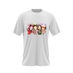 Fashion, accesorii si bijuterii - Barbati - Imbracaminte - Tricouri si bluze barbati - Tricou barbati Cartoon Balckpink Girls All Team K Pop, alb, marime 2XL - Infinity.ro