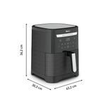 Electronice si Electrocasnice - Electrocasnice bucatarie - Aparate de gatit & desert - Friteuze - Air fryer 2 in 1 cu aer cald si gratar Tefal Easy Fry & Grill XXL EY801815 , 8 programe, 6.3 L, 2 zone de gatire - Infinity.ro