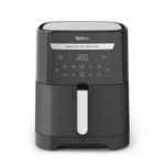 Electronice si Electrocasnice - Electrocasnice bucatarie - Aparate de gatit & desert - Friteuze - Air fryer 2 in 1 cu aer cald si gratar Tefal Easy Fry & Grill XXL EY801815 , 8 programe, 6.3 L, 2 zone de gatire - Infinity.ro