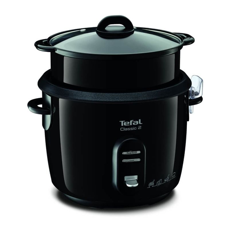Electronice si Electrocasnice - Electrocasnice bucatarie - Aparate de gatit & desert - Multicooker - Aparat de gatit multifunctional Tefal Classic 2 RK103811, 600W, multicooker cu 3 programe de gatit, capacitte vas 5L - Infinity.ro