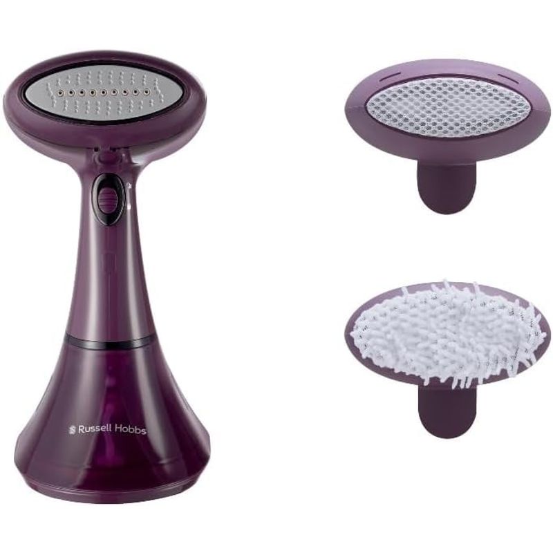 Electronice si Electrocasnice - Ingrijirea tesaturilor - Aparate de calcat cu aburi - Aparat de aburit haine Russell Hobbs 27410-56 Steam Genie Colour Control, 1800W, 2 setari abur, antibacterian 99.9% - Infinity.ro