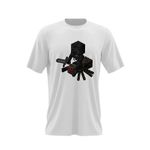 Fashion, accesorii si bijuterii - Barbati - Imbracaminte - Tricouri si bluze barbati - Tricou barbati Cave Spider Rider Minecraft, alb, marime 2XL - Infinity.ro