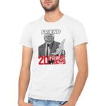 Fashion, accesorii si bijuterii - Barbati - Imbracaminte - Tricouri si bluze barbati - Tricou barbati Century Boys Drama Naoki Urasawa, alb, marime 2XL - Infinity.ro
