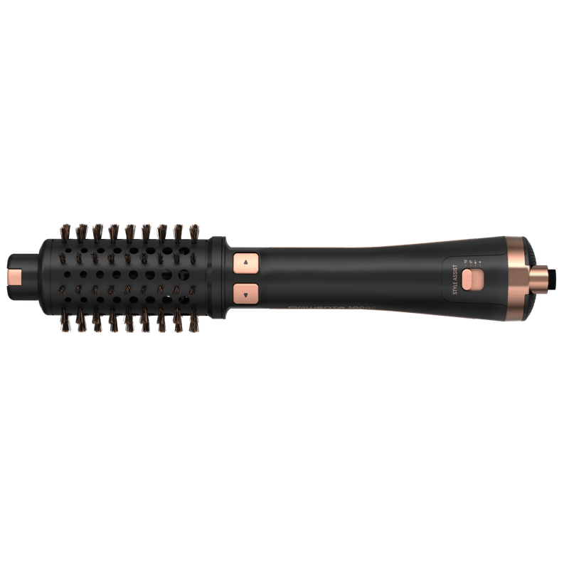 Ingrijire personala si Cosmetice - Aparate & accesorii ingrijire personala - Hair styling - Perii de par electrice - Peria rotativa cu aer cald Rowenta Ultimate Experience CF9620F0, 3 trepte temperatura, Functia avansata Style Assist - Infinity.ro
