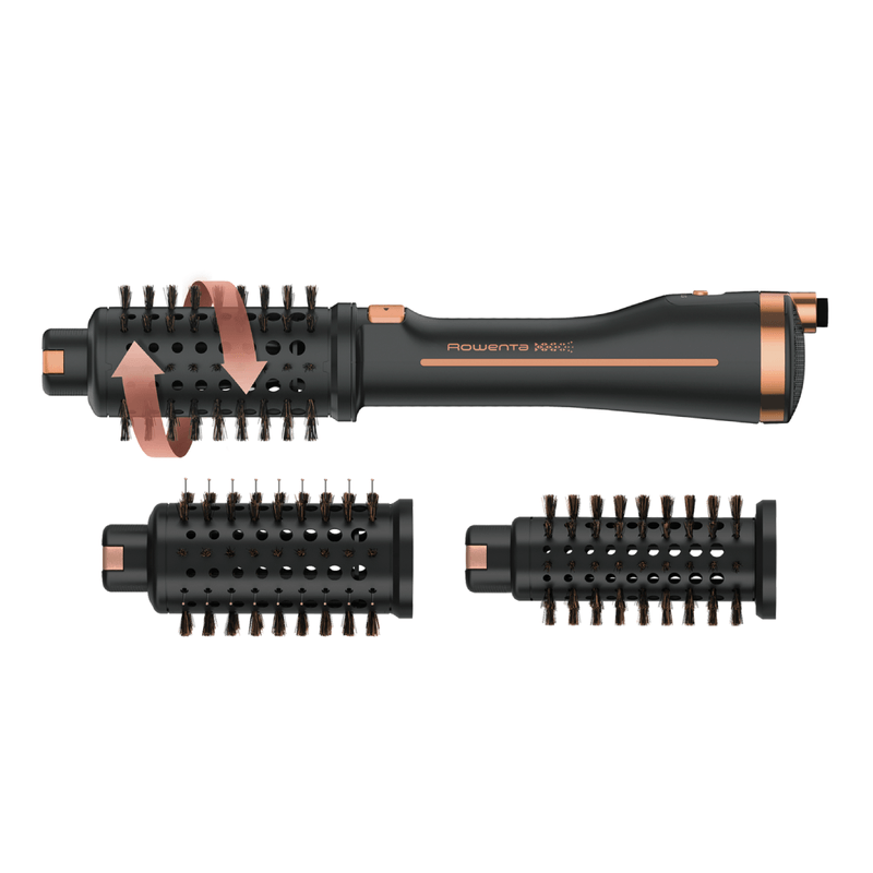Ingrijire personala si Cosmetice - Aparate & accesorii ingrijire personala - Hair styling - Perii de par electrice - Peria rotativa cu aer cald Rowenta Ultimate Experience CF9620F0, 3 trepte temperatura, Functia avansata Style Assist - Infinity.ro