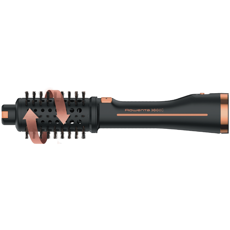Ingrijire personala si Cosmetice - Aparate & accesorii ingrijire personala - Hair styling - Perii de par electrice - Peria rotativa cu aer cald Rowenta Ultimate Experience CF9620F0, 3 trepte temperatura, Functia avansata Style Assist - Infinity.ro