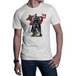 Fashion, accesorii si bijuterii - Barbati - Imbracaminte - Tricouri si bluze barbati - Tricou barbati Clash of Clans Mine Batman Joker Woman Troll, alb, marime 2XL - Infinity.ro