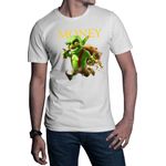 Fashion, accesorii si bijuterii - Barbati - Imbracaminte - Tricouri si bluze barbati - Tricou barbati Clash of Clans Money Monster Collect Economy, alb, marime 2XL - Infinity.ro