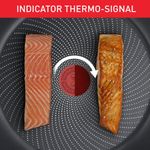 Casa si Gradina - Bucatarie si vesela - Vase pentru gatit - Tigai si seturi - Set de 3 piese Tefal Ingenio Generous Cook L3129053, tigaie de 22/26 cm, maner detasabil, indicator Thermo Signal - Infinity.ro