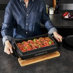 Casa si Gradina - Bucatarie si vesela - Vase pentru gatit - Tavi copt - Accesoriu Snacking & Baking Tefal XA727810 pentru OptiGrill+ XL / Elite XL, 2 L, 3-5 portii, suprafata antiaderenta - Infinity.ro