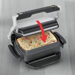 Casa si Gradina - Bucatarie si vesela - Vase pentru gatit - Tavi copt - Accesoriu Snacking & Baking Tefal XA725870 pentru OptiGrill+ si Elite, 1.6 L, pentru 2-4 portii, suprafata - Infinity.ro