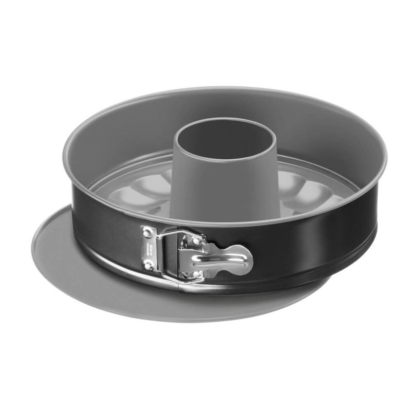 Casa si Gradina - Bucatarie si vesela - Vase pentru gatit - Tavi copt - Set 3 piese pentru copt Tefal Easybake J174S274, forma rotunda cu margini detasabile 25 cm, baza pentru savarina, tava - Infinity.ro