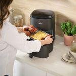 Casa si Gradina - Bucatarie si vesela - Vase pentru gatit - Tavi copt - Set de 5 accesorii Tefal Dail'Easy J701S544 pentru friteuza de 4.6 L, invelis antiaderent, otel carbon, tava perforata - Infinity.ro