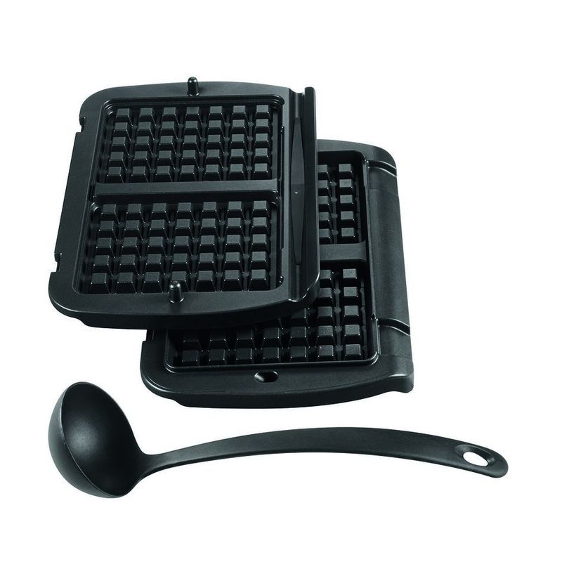 Casa si Gradina - Bucatarie si vesela - Vase pentru gatit - Tavi copt - Accesoriu pentru gofre Tefal XA724810, compatibil cu OptiGrill+ si OptiGrill Elite, placi cu invelis antiaderent - Infinity.ro