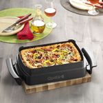 Casa si Gradina - Bucatarie si vesela - Vase pentru gatit - Tavi copt - Accesoriu tava pentru coacere Tefal Snacking & Baking XA732810, 1.6 L, compatibil cu gratarul electric OptiGrill 4 in 1 - Infinity.ro