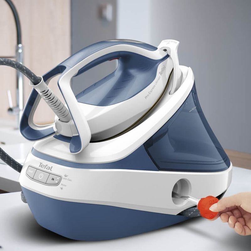 Electronice si Electrocasnice - Ingrijirea tesaturilor - Statii de calcat - Statie de calcat de inalta presiune Tefal Pro Express Ultimate GV9710E0, 3000W, 7.6 bari, jet de abur 580 g/min, abur - Infinity.ro