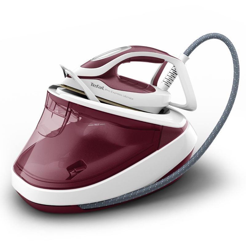 Electronice si Electrocasnice - Ingrijirea tesaturilor - Statii de calcat - Statie de calcat Tefal Pro Express Ultimate GV9711E0, 3000W, 7,5 bari, jet de abur 590 g/min, abur variabil 0-155 - Infinity.ro