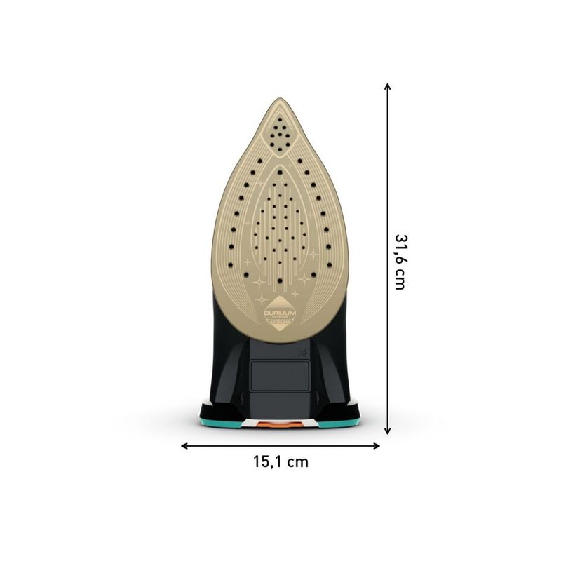 Electronice si Electrocasnice - Ingrijirea tesaturilor - Fiare de calcat - Fier de calcat Tefal FV9844E0 Ultimate Pure, 3200 W, Talpa Durilium AirGlide Autoclean, jet de aburi 250gr/min - Infinity.ro