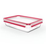 Casa si Gradina - Bucatarie si vesela - Organizare si depozitare bucatarie - Cutii alimentare - Caserola Tefal MasterSeal Glass N1041210, 3 L, sticla, inchidere 100% etansa, transparent - Infinity.ro