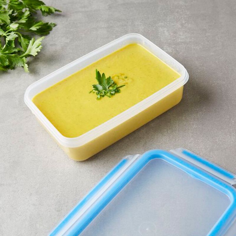 Casa si Gradina - Bucatarie si vesela - Organizare si depozitare bucatarie - Cutii alimentare - Set de 3 caserole MasterSeal Plastic K3028912, inchidere etans, 0.55 / 1 / 2.3 L, plastic, transparent - Infinity.ro