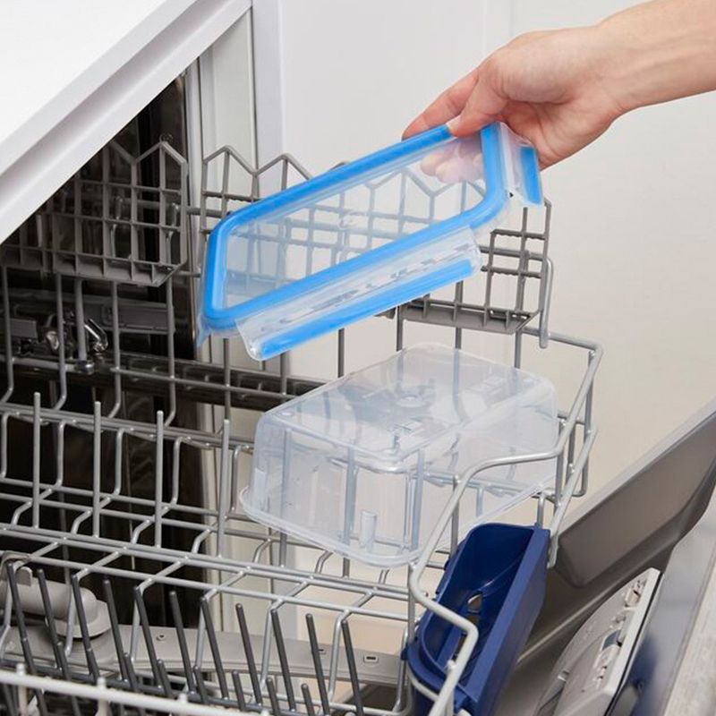 Casa si Gradina - Bucatarie si vesela - Organizare si depozitare bucatarie - Cutii alimentare - Set de 3 caserole MasterSeal Plastic K3028912, inchidere etans, 0.55 / 1 / 2.3 L, plastic, transparent - Infinity.ro