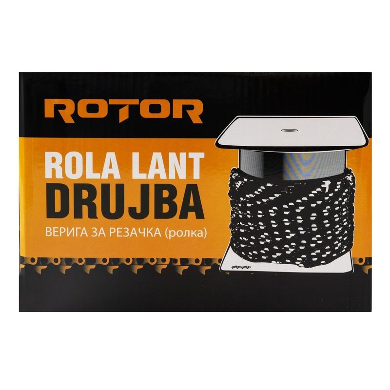 Casa si Gradina - Gradinarit si plante - Utilaje gradina - Fierastraie cu lant - Rola lant drujba 30,5 m, pas 3/8 LP, grosime 1,3 mm, 1640 pinteni, full-chisel Rotor - Infinity.ro