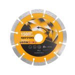 Casa si Gradina - Constructii - Scule electrice si accesorii - Accesorii polizare si slefuire - Disc diamantat segmentat ROTOR 150x2.2x10x22.23 mm pentru beton, granit, marmura si tigla - Infinity.ro