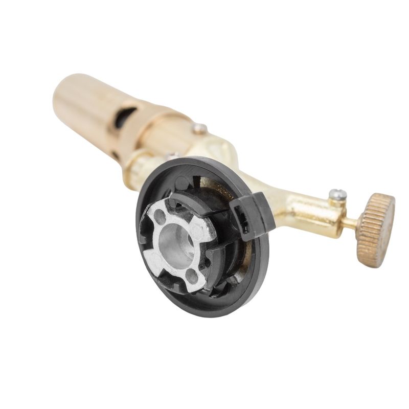 Sport si Outdoor - Camping - Bucatarie de camping - Arzatoare si accesorii - Cap arzator din otel pentru butelie gaz spray, placa ceramica, aprindere piezo, conectare bayonet ROTOR RAB-801SC - Infinity.ro