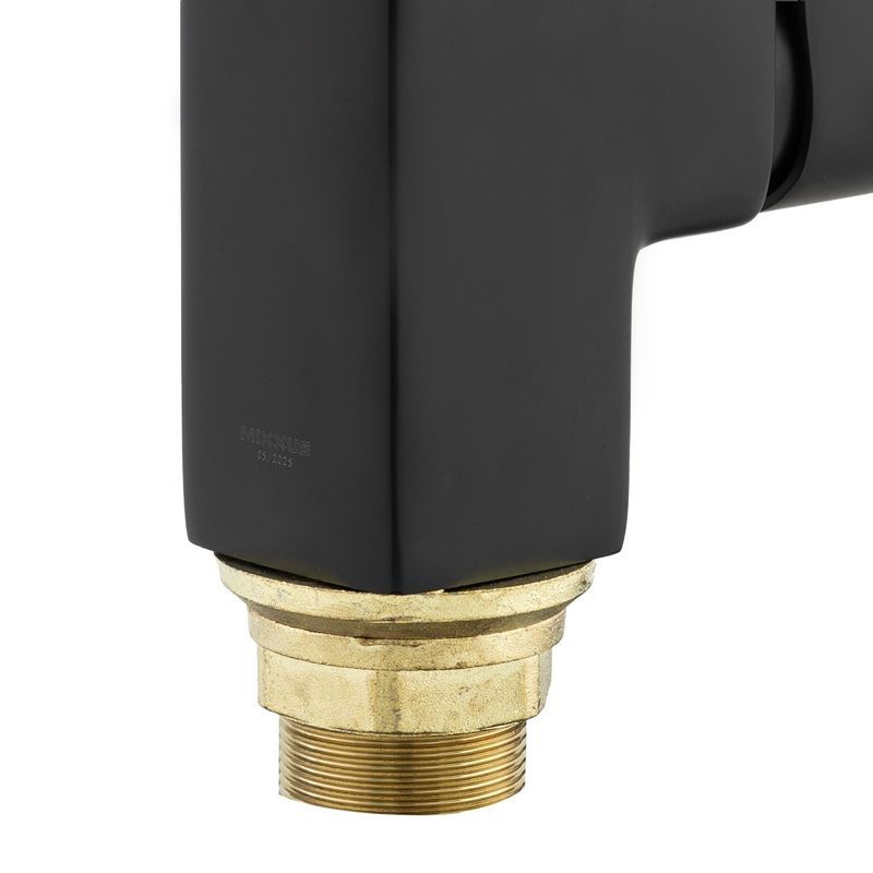 Casa si Gradina - Sanitare - Chiuveta bucatarie si accesorii - Baterii bucatarie - Baterie bucatarie cu dus flexibil MIXXUS MAGNUM 011 (NUT) BLACK REFL. - Infinity.ro