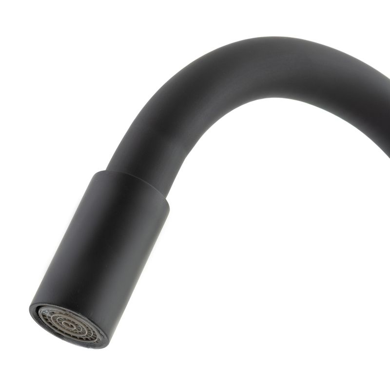 Casa si Gradina - Sanitare - Chiuveta bucatarie si accesorii - Baterii bucatarie - Baterie bucatarie cu dus flexibil MIXXUS MAGNUM 011 (NUT) BLACK REFL. - Infinity.ro