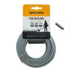 Casa si Gradina - Gradinarit si plante - Utilaje gradina - Consumabile si accesorii utilaje de gradina - Fir nylon cu insertie otel, profil rotund 3,5 mm x 15 m pentru motocoasa ROTOR - Infinity.ro