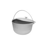 Casa si Gradina - Bucatarie si vesela - Vase pentru gatit - Oale si cratite - Ceaun din aluminiu alimentar cu capac, capacitate 16 litri ROTOR - Infinity.ro
