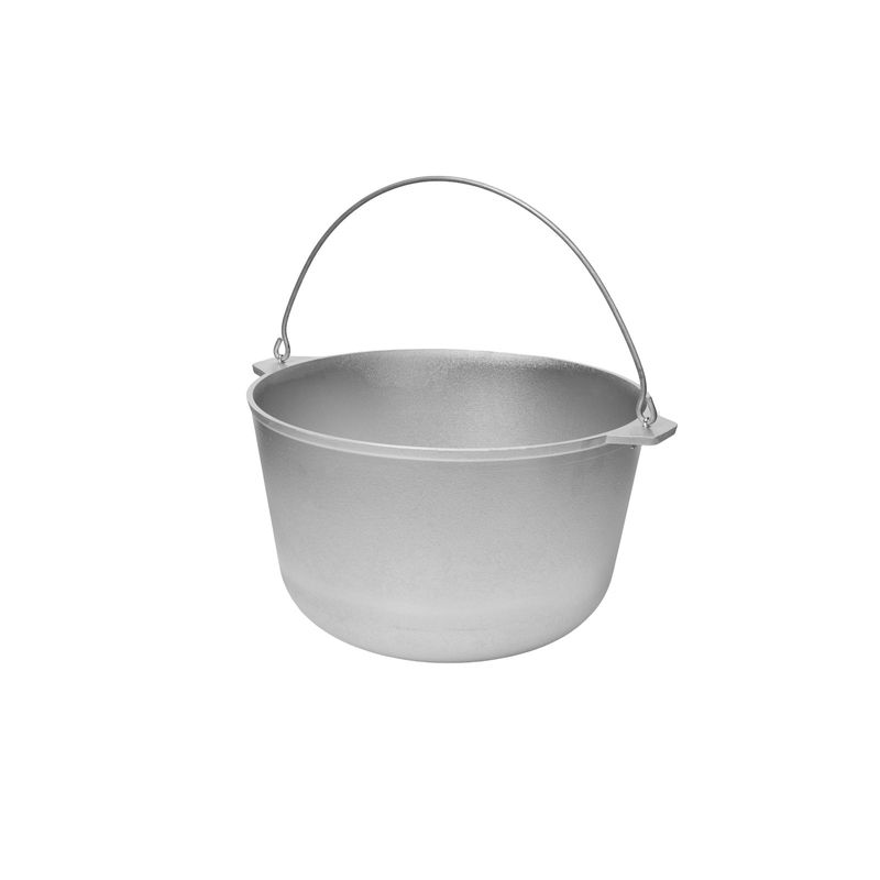 Casa si Gradina - Bucatarie si vesela - Vase pentru gatit - Oale si cratite - Ceaun din aluminiu alimentar cu capac, capacitate 16 litri ROTOR - Infinity.ro