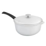 Casa si Gradina - Bucatarie si vesela - Vase pentru gatit - Oale si cratite - Ceaun din aluminiu alimentar capac si maner, capacitate 5 litri ELEFANT - Infinity.ro