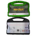 Casa si Gradina - Constructii - Scule electrice si accesorii - Seturi si accesorii pentru gaurit si insurubat - Set de biti PROCRAFT DBS-101, 101 piese - Infinity.ro