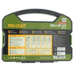 Casa si Gradina - Constructii - Scule electrice si accesorii - Seturi si accesorii pentru gaurit si insurubat - Set de biti PROCRAFT DBS-101, 101 piese - Infinity.ro